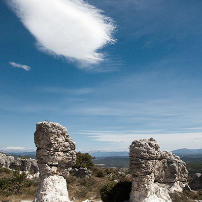 Solen skinner ofte i Mallefougasse